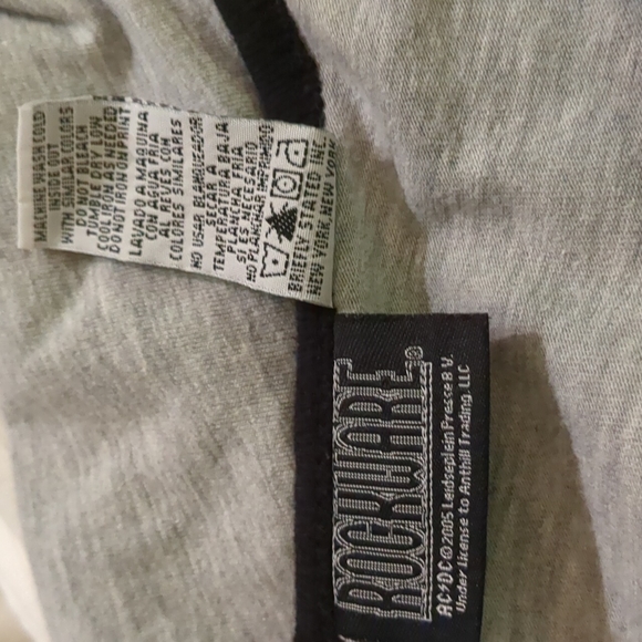 AC⚡DC Nostalgic gray Tshirt. - Picture 6 of 7